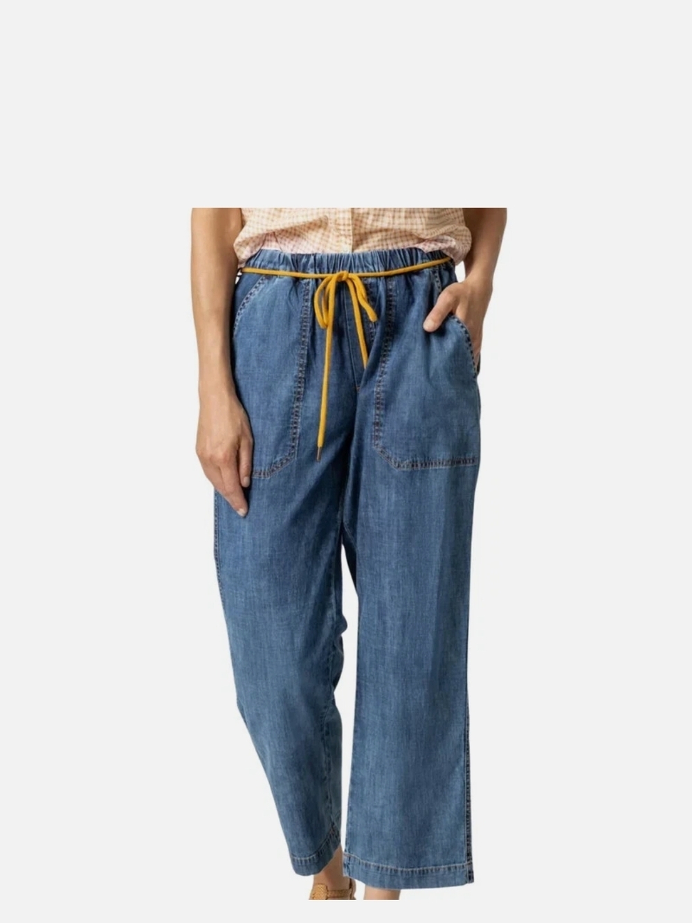 NWoT Lilla P Relaxed Denim Pants Jeans xs